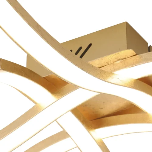 PLAFÓN LED 22 W 4000K PAN DE ORO EVANDER