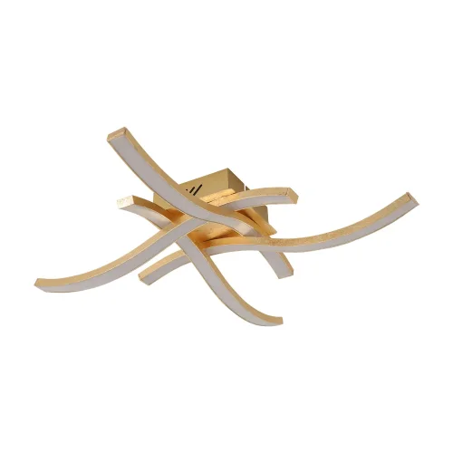 PLAFÓN LED 22 W 4000K PAN DE ORO EVANDER