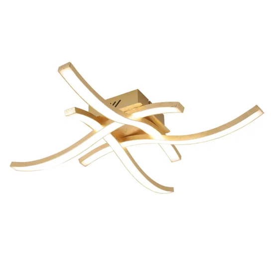 PLAFÓN LED 22 W 4000K PAN DE ORO EVANDER