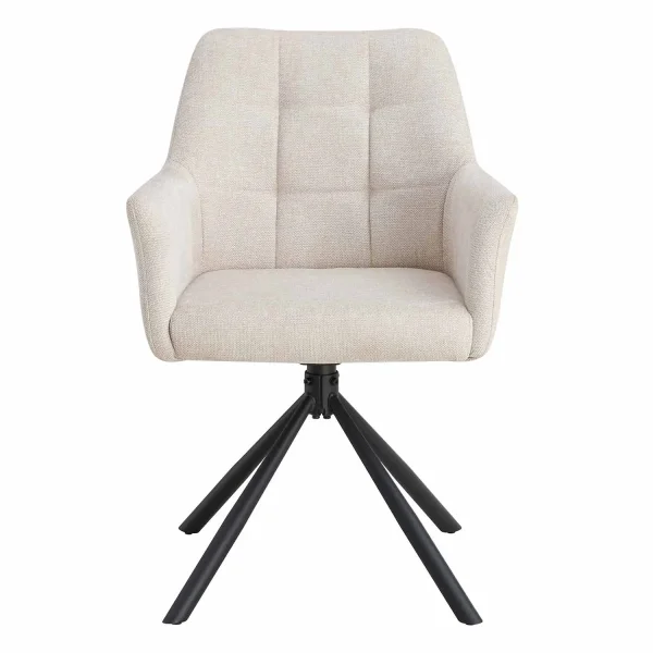 SILLÓN GIRATORIO TAPIZADO ARENA FABRIZIO