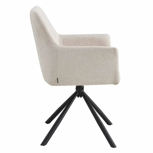 SILLÓN GIRATORIO TAPIZADO ARENA FABRIZIO