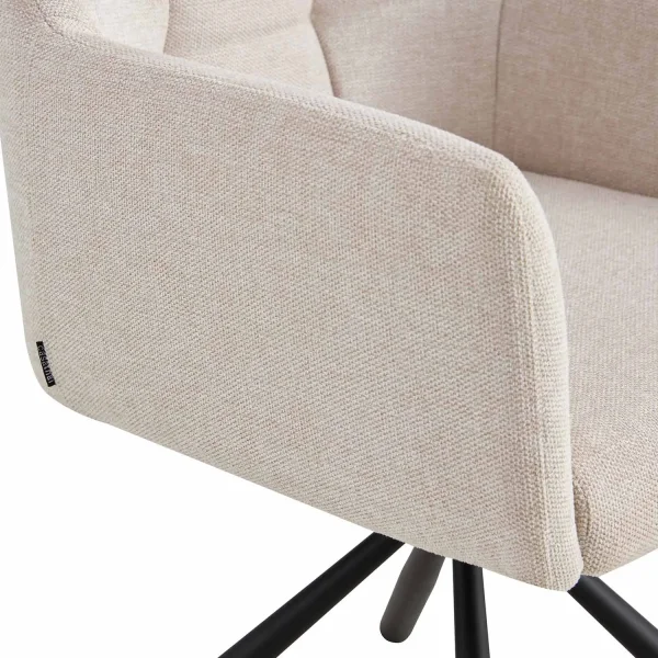 SILLÓN GIRATORIO TAPIZADO ARENA FABRIZIO