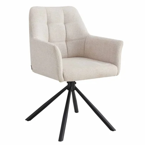 SILLÓN GIRATORIO TAPIZADO ARENA FABRIZIO