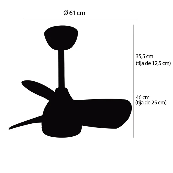 VENTILADOR DE TECHO LED 17W REGULABLE MOTOR DC MADERA CLARO SIERRA VENTILADOR DE TECHO LED 17W REGULABLE MOTOR DC MADERA CLARO SIERRA