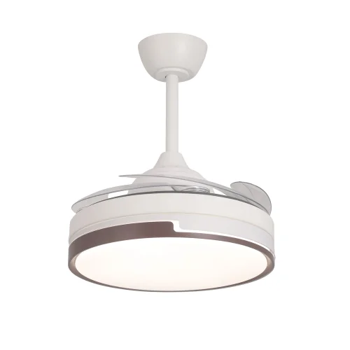 VENTILADOR DE TECHO LED 38W REGULABLE 4 ASPAS PLEGABLES SKYLER