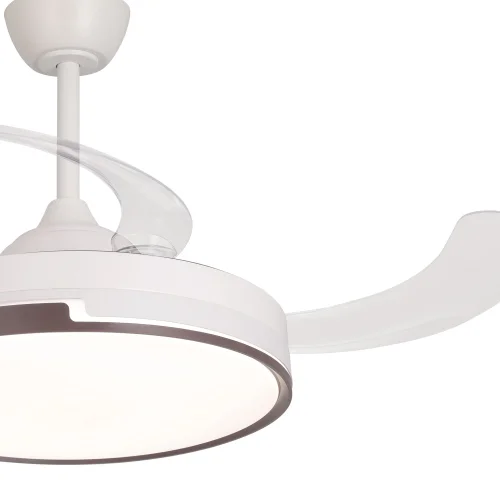 VENTILADOR DE TECHO LED 48W REGULABLE 4 ASPAS PLEGABLES SKYLER