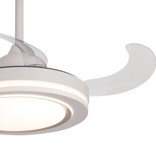 VENTILADOR DE TECHO LED 38W REGULABLE 4 ASPAS PLEGABLES HANOI