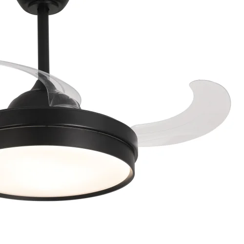 VENTILADOR DE TECHO LED 38W REGULABLE 4 ASPAS PLEGABLES NASHVILLE