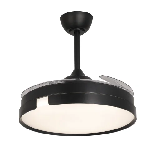 VENTILADOR DE TECHO LED 48W REGULABLE 4 ASPAS PLEGABLES NASHVILLE