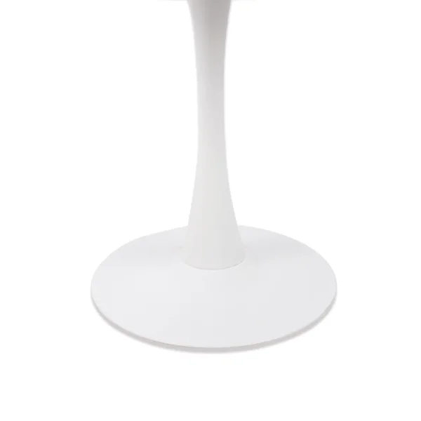 MESA DE COMEDOR REDONDA MÁRMOL BLANCO Ø90 CM SAN ANTONI