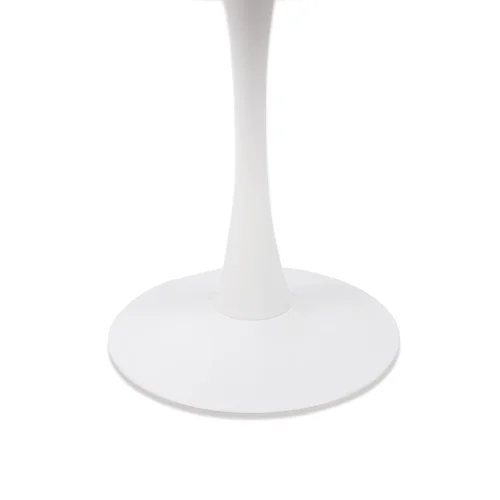 MESA DE COMEDOR REDONDA MÁRMOL BLANCO Ø90 CM SAN ANTONI