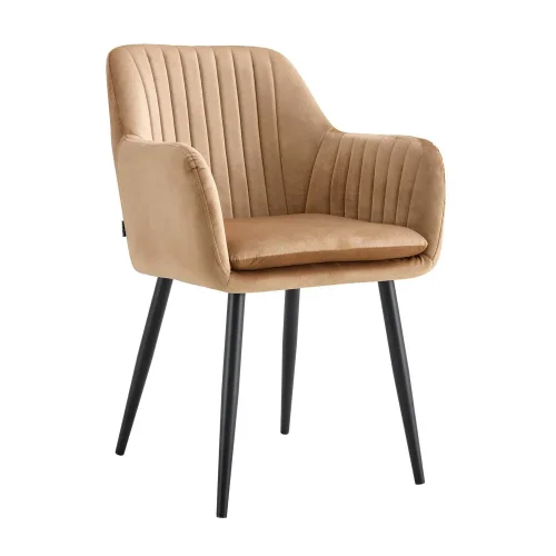 SILLÓN BORIS ARENA PATAS NEGRAS