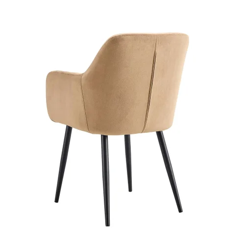 SILLÓN BORIS ARENA PATAS NEGRAS