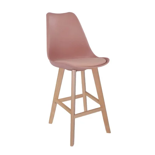 TABURETE TOWER KARLSKRONA ROSA NUDE