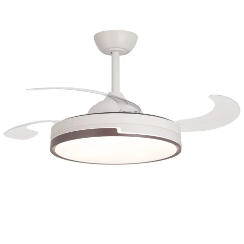 VENTILADOR DE TECHO LED 38W REGULABLE 4 ASPAS PLEGABLES SKYLER