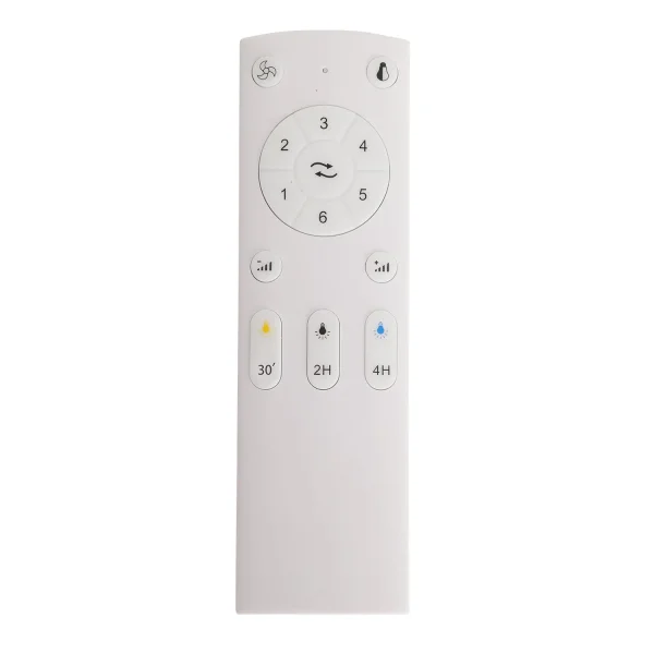 VENTILADOR DE TECHO CON LUZ MOTOR DC SIERRA BLANCO Ø 91,4 CM
