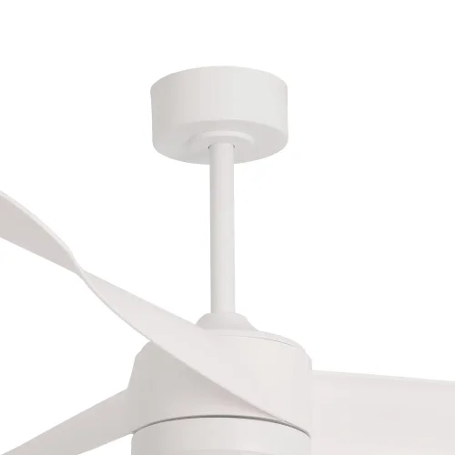 VENTILADOR DE TECHO CON LUZ MOTOR DC SALVATORE BLANCO Ø 142 CM
