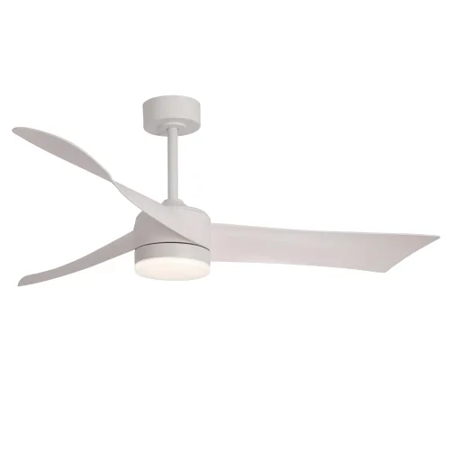 VENTILADOR DE TECHO CON LUZ MOTOR DC SALVATORE BLANCO Ø 142 CM