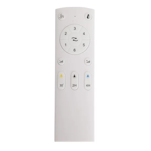 VENTILADOR DE TECHO CON LUZ MOTOR DC SALVATORE BLANCO/MADERA Ø 142 CM