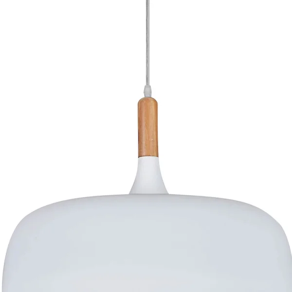 COLGANTE ELLE BLANCO ALUMINIO