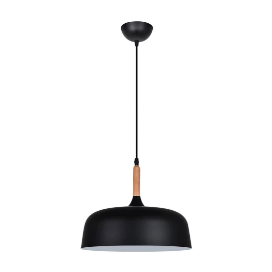 COLGANTE LEAH NEGRO ALUMINIO 2