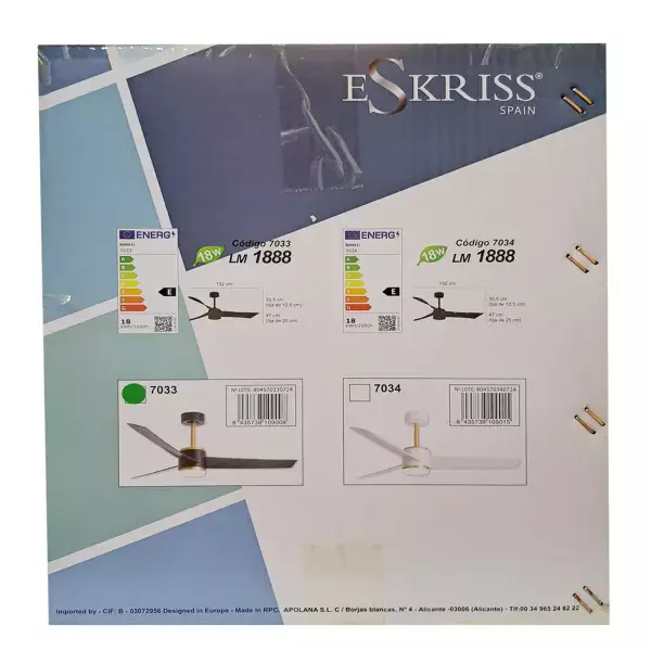 VENTILADOR DE TECHO CON LUZ MOTOR DC RAFFAELE NEGRO/DORADO Ø 132 CM VENTILADOR DE TECHO CON LUZ MOTOR DC RAFFAELE NEGRO/DORADO Ø 132 CM