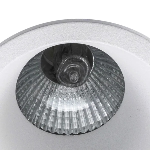 OJO DE BUEY REDONDO EXTRA FONDO 3,5 CM ALUMINIO BLANCO