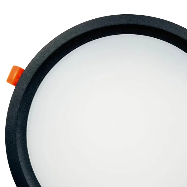DOWNLIGHT LED CIRCULAR 32W 3000K-6000K Ø 29,5 CM NEGRO