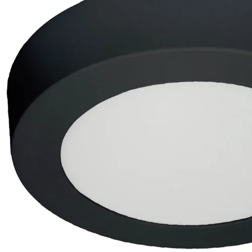 DOWNLIGHT LED SUPERFICIE CIRCULAR 6W 3000K-6000K Ø 12 CM NEGRO