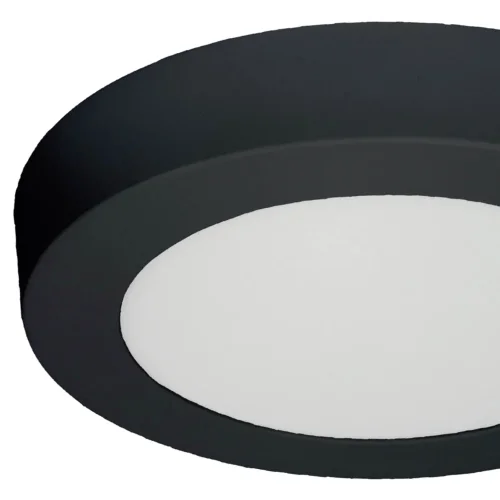 DOWNLIGHT LED SUPERFICIE CIRCULAR 18W 3000K-6000K Ø 22 CM NEGRO
