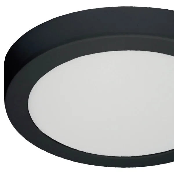 DOWNLIGHT LED SUPERFICIE CIRCULAR 24W 3000K-6000K Ø 29,5 CM NEGRO
