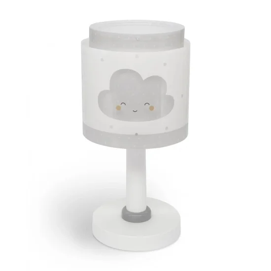 LÁMPARA DE MESA INFANTIL NUBE GRIS