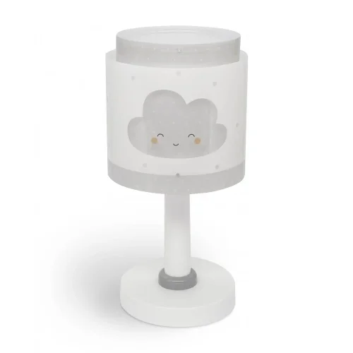 LÁMPARA DE MESA INFANTIL NUBE GRIS