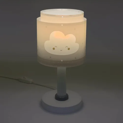 LÁMPARA DE MESA INFANTIL NUBE GRIS