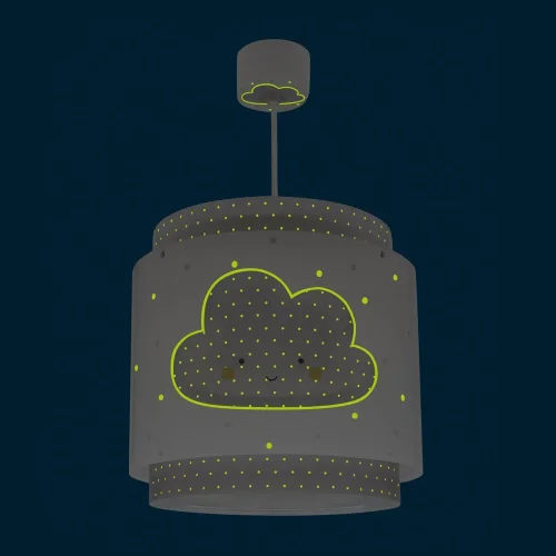 LÁMPARA DE TECHO INFANTIL NUBE GRIS