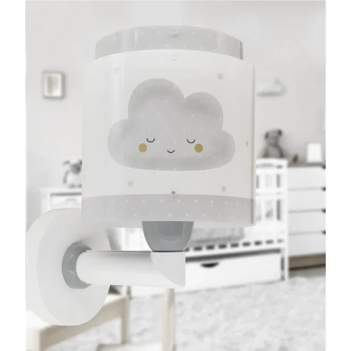 APLIQUE DE PARED INFANTIL NUBE GRIS APLIQUE DE PARED INFANTIL NUBE GRIS