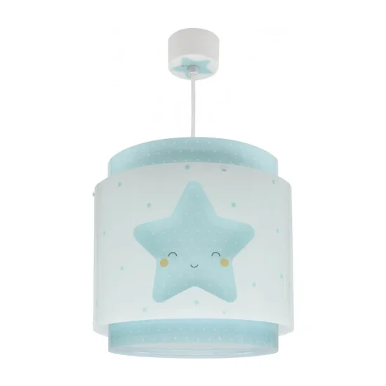 LÁMPARA DE TECHO INFANTIL ESTRELLA AZUL