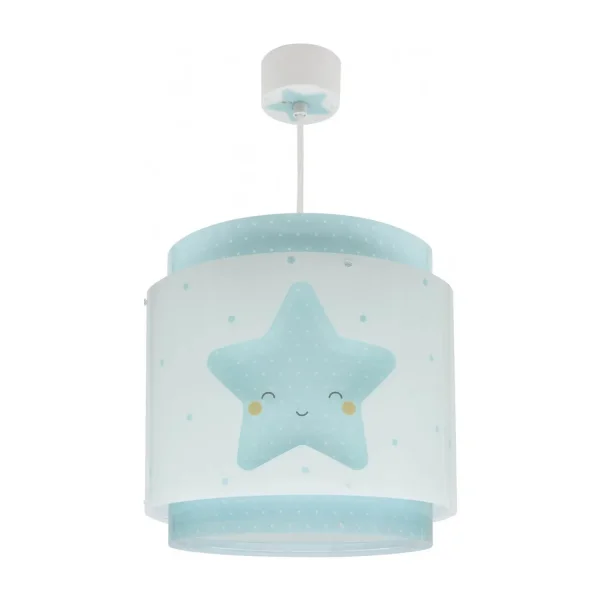 LÁMPARA DE TECHO INFANTIL ESTRELLA AZUL LÁMPARA DE TECHO INFANTIL ESTRELLA AZUL