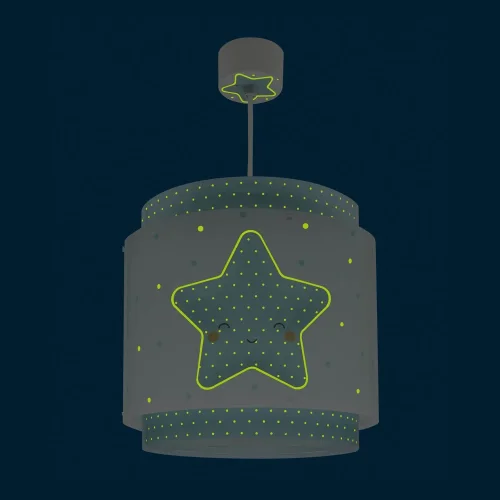 LÁMPARA DE TECHO INFANTIL ESTRELLA AZUL LÁMPARA DE TECHO INFANTIL ESTRELLA AZUL