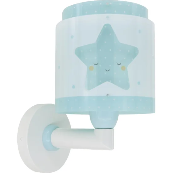 APLIQUE DE PARED INFANTIL ESTRELLA AZUL