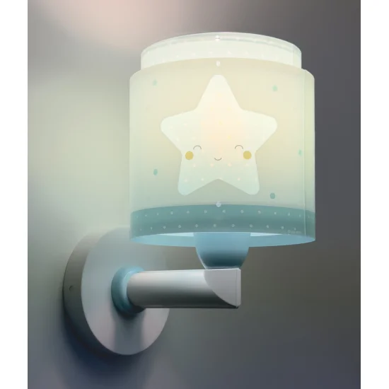 APLIQUE DE PARED INFANTIL ESTRELLA AZUL 2
