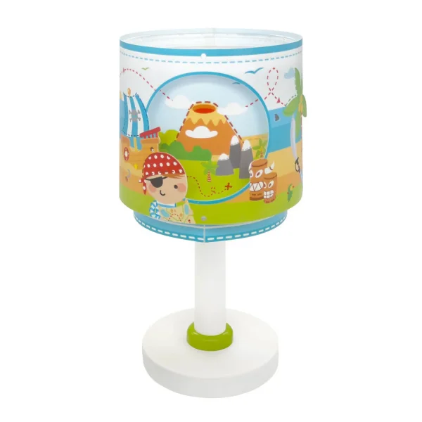LÁMPARA DE MESA INFANTIL ISLA PIRATA LÁMPARA DE MESA INFANTIL ISLA PIRATA