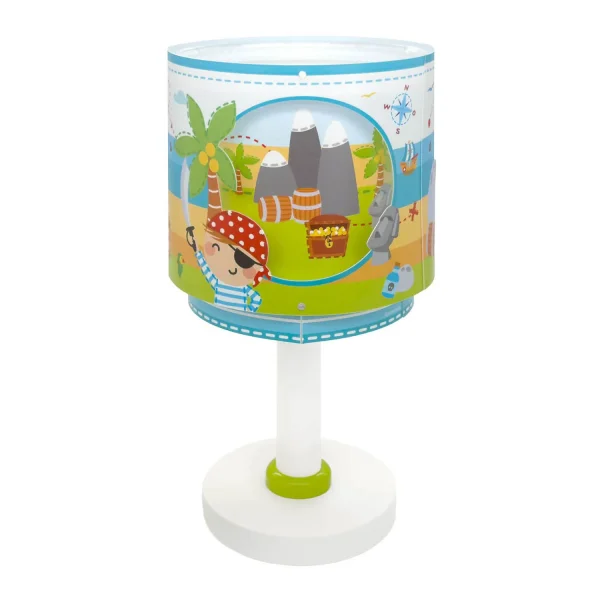 LÁMPARA DE MESA INFANTIL ISLA PIRATA LÁMPARA DE MESA INFANTIL ISLA PIRATA