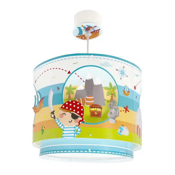 LÁMPARA DE TECHO INFANTIL ISLA PIRATA