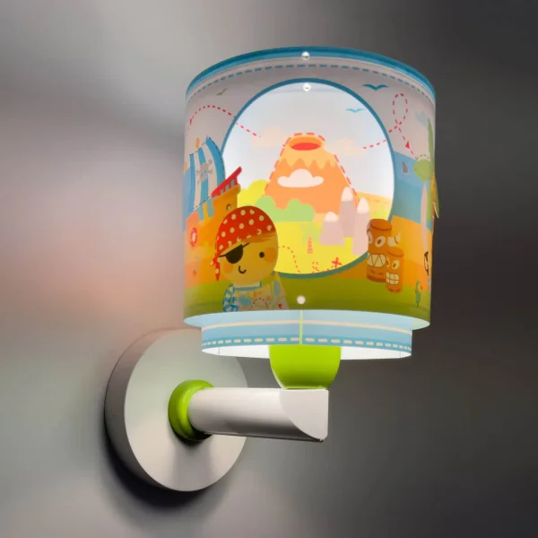 APLIQUE DE PARED INFANTIL ISLA PIRATA APLIQUE DE PARED INFANTIL ISLA PIRATA