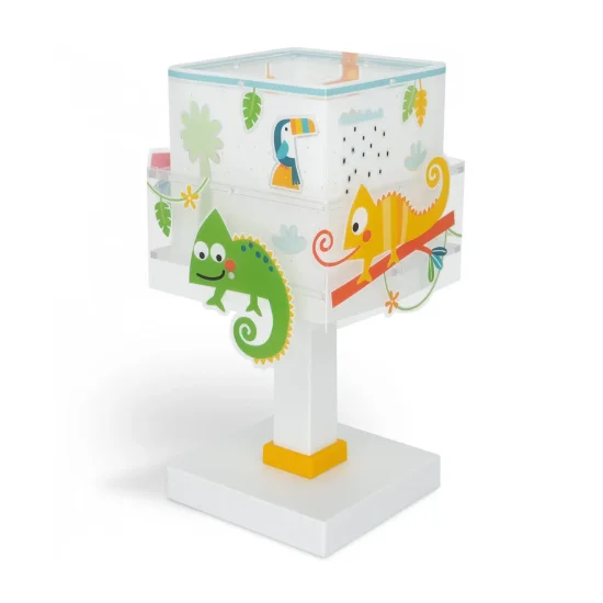 LÁMPARA DE MESA INFANTIL ANIMALES JUNGLA