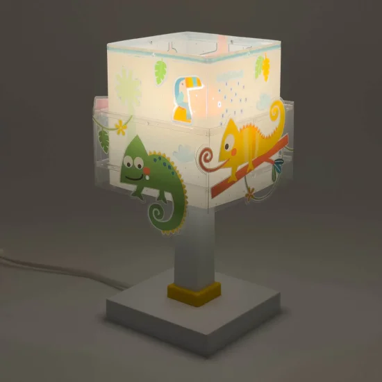 LÁMPARA DE MESA INFANTIL ANIMALES JUNGLA 2
