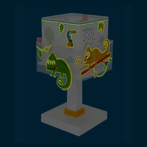 LÁMPARA DE MESA INFANTIL ANIMALES JUNGLA