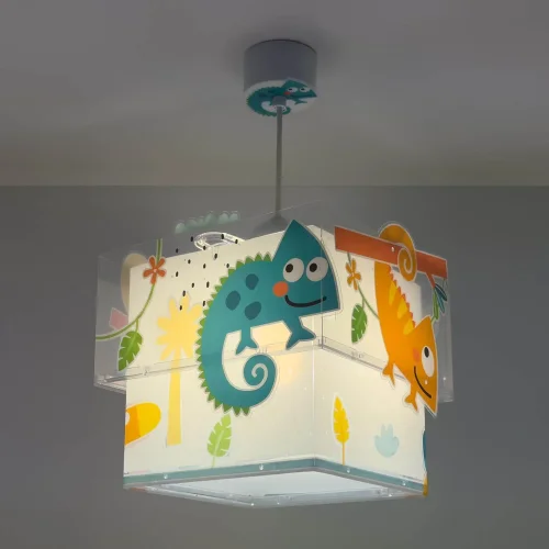 LÁMPARA DE TECHO INFANTIL ANIMALES JUNGLA