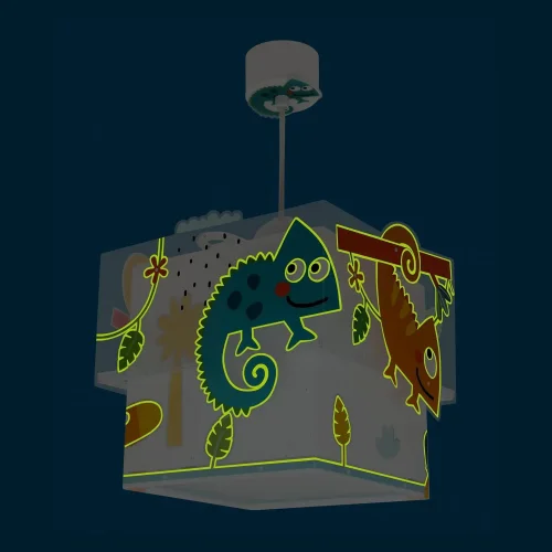 LÁMPARA DE TECHO INFANTIL ANIMALES JUNGLA